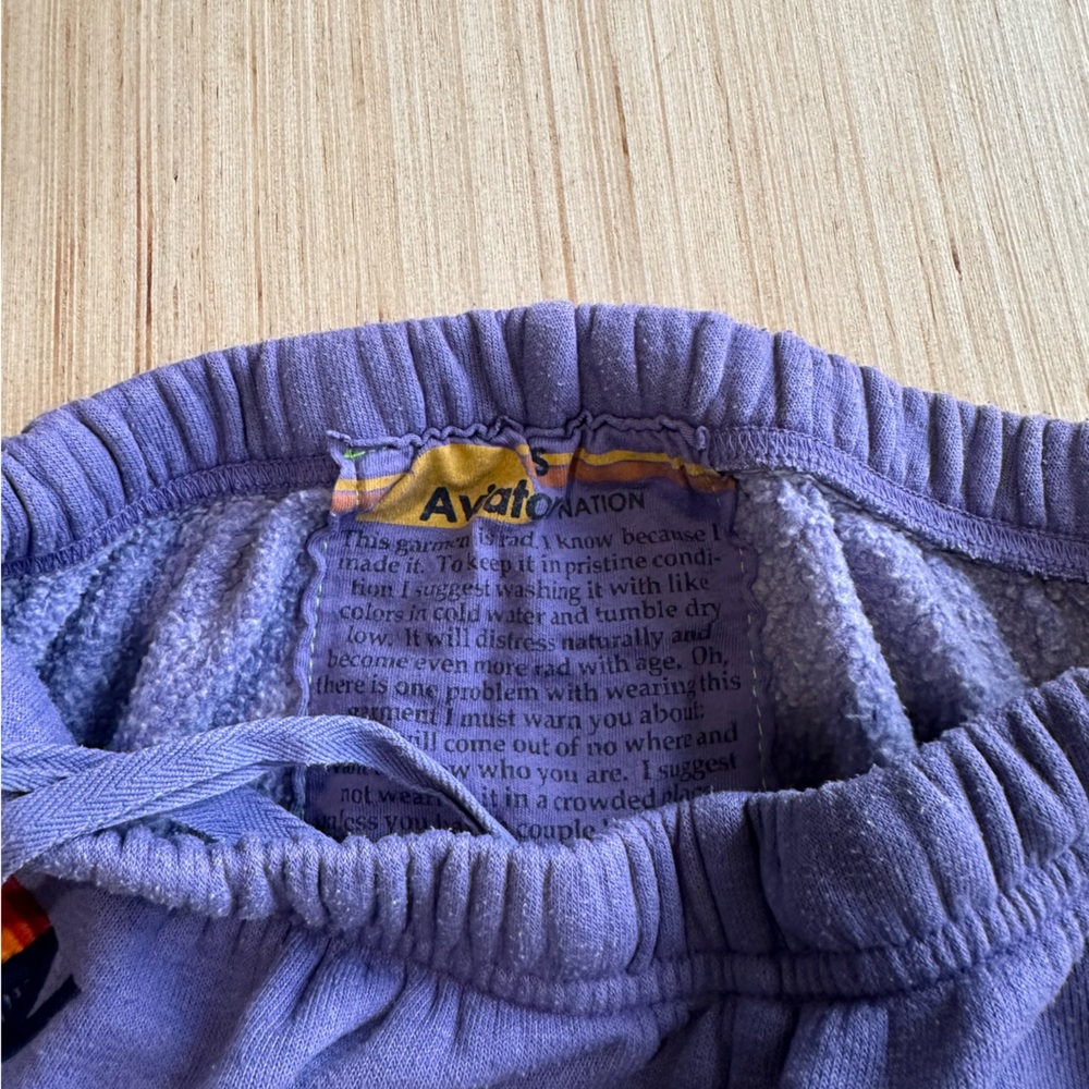 Aviator Nation 2 Sweatpants - Lavender - Picture 3 of 4